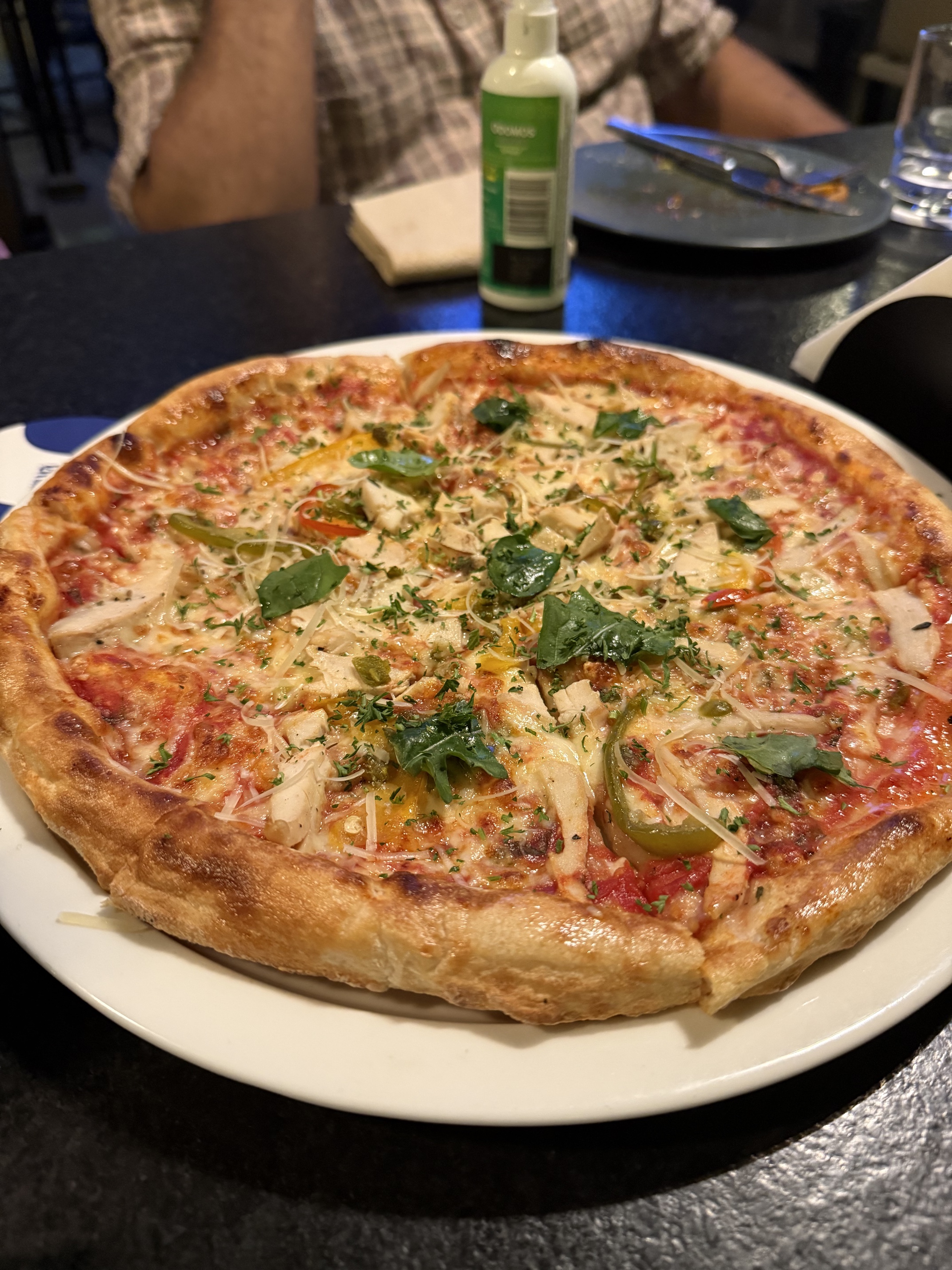 Smoked Chicken Pizza