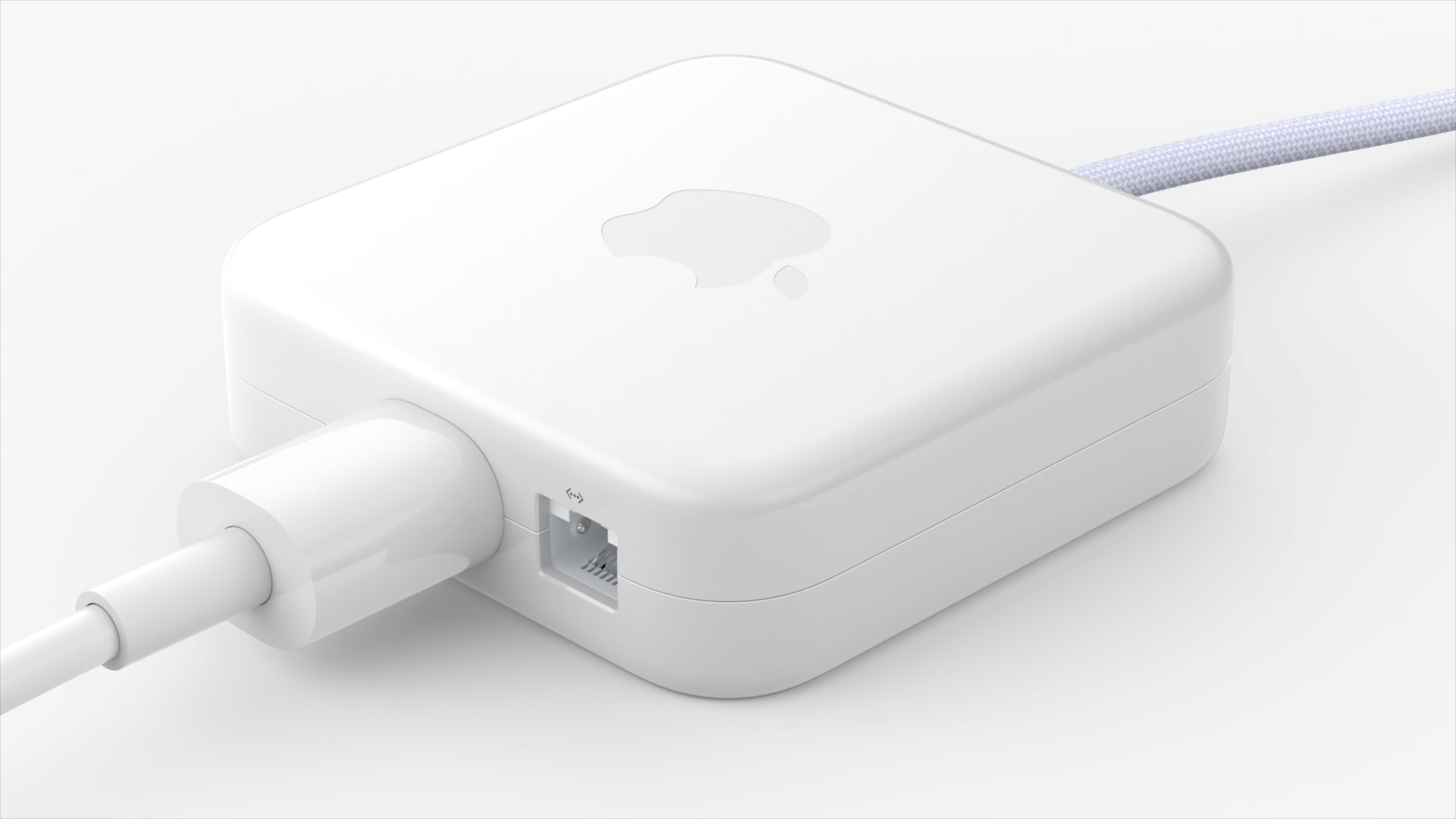 M1 iMac's new power brick with integrated ethernet
